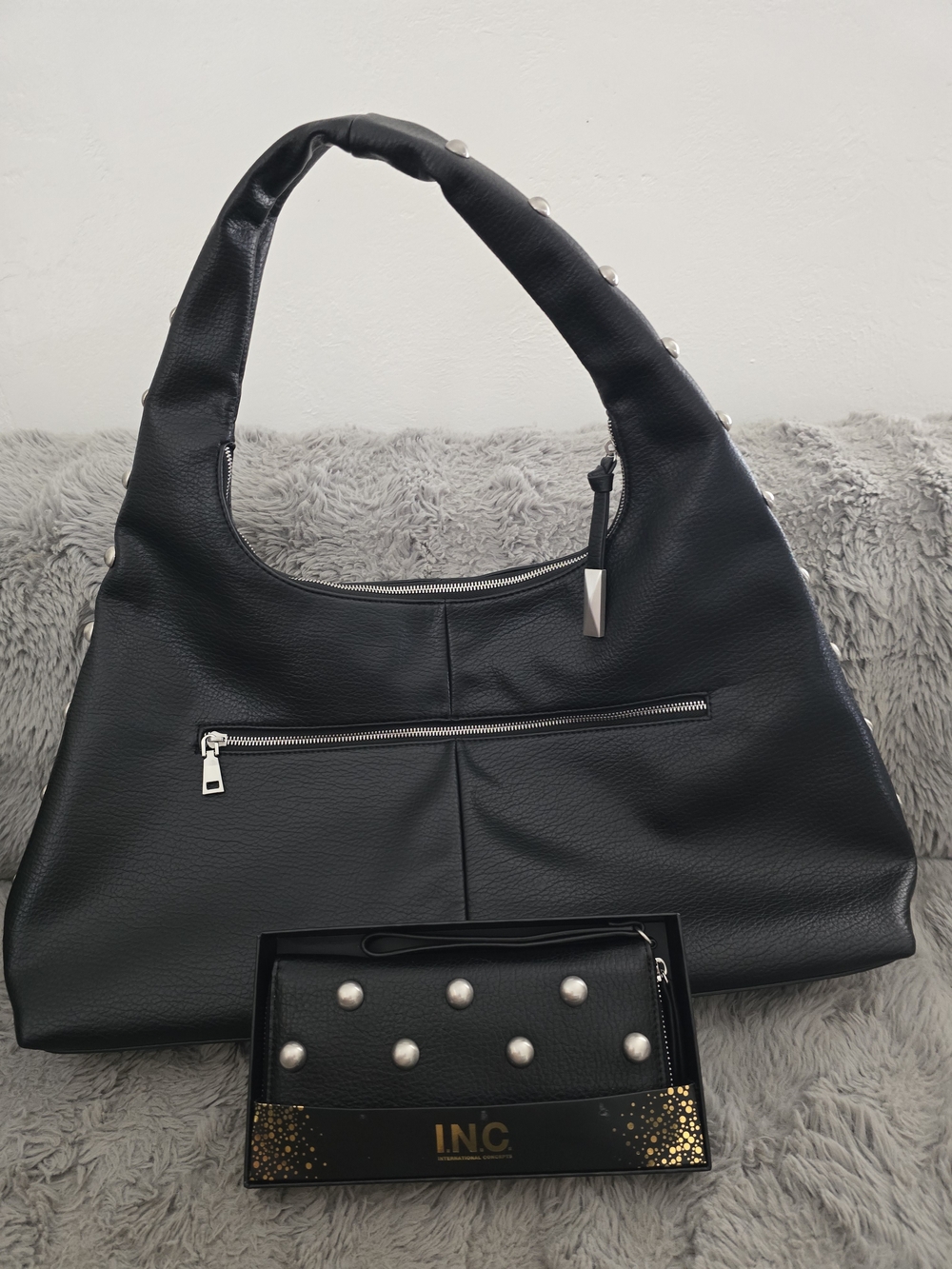 INC Nyrah Large Stud Purse & Wallet